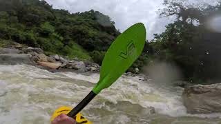 Papallacta whitewater kayaking [upl. by Nairadas]