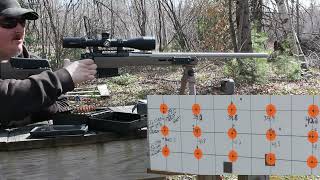 22 CREEDMOOR reload 2 shooting 77gn SMK [upl. by Valentine]