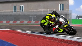 TrackDayR ALPHA GAMEPLAY Ohvale daytona 190 Adria karting [upl. by Sewell]