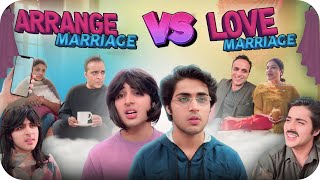 LOVE MARRIAGE VS ARRANGED MARRIAGE🤵🏻👰🏻 Raj Grover  ​⁠RajGrover005 [upl. by Jillane]