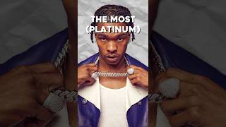 Rappers With The MOST Platinum Songs [upl. by Eatnuahs118]