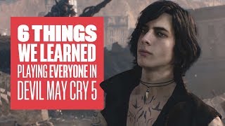 6 Things We Learned Playing as All 3 Characters in Devil May Cry 5  Devil May Cry 5 Dante Gameplay [upl. by Jena]