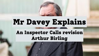 An Inspector Calls revision  Arthur Birling [upl. by Euqinom]