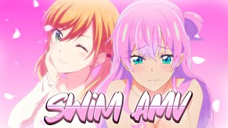 Chase Atlantic SWIM  Anime Music Video with Lyrics [upl. by Vilhelmina]