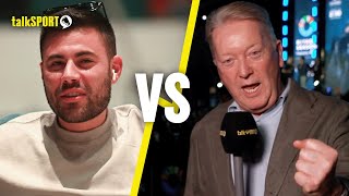 Frank Warren SWIPES At quotPAIN IN THE Aquot Ben Shalom Porky Pies amp Lands VEILED DIG At Simon Jordan 🤬 [upl. by Harri]