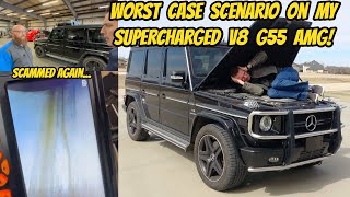 I got SCAMMED again on my Mercedes G55 AMG Oil consumption cause is worst case scenario [upl. by Moriyama]