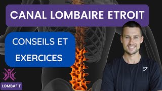 Canal lombaire étroit  conseils et exercices [upl. by Lamahj]