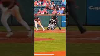 Ivan Johnson Two Home Run Game Reds [upl. by Dawn]