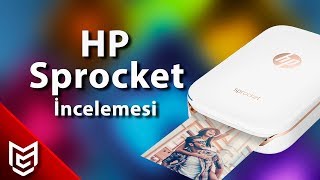 HP Sprocket Cep Yazıcı İncelemesi [upl. by Yelyac]