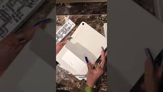 NEW iPad Air 2024 Unboxing 🫣✨Apple Pencil Pro ipadair ipadunboxing applepencil youtubeshorts [upl. by Kandace]