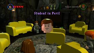 LEGO Harry Potter Years 14  Hogwarts Overworld 100 Guide 1  All 4 House Dormitories [upl. by Rodmun]