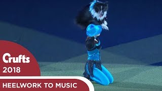 Heelwork to Music  Freestyle International Winner  Crufts 2018 [upl. by Burger993]