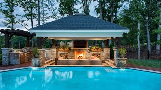 UNIQUE 100 POPULAR POOL GAZEBO DESIGN IDEAS  TIPS TRANSFORM POOL INTO RESORT STYLE WITH GAZEBOS [upl. by Dalton]