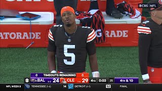 Ravens VS Browns CRAZY ENDING [upl. by Erle]