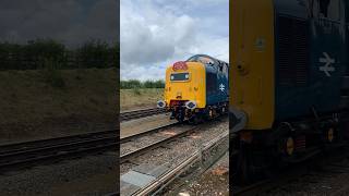 55013 “The Black Watch” departing Quorn 📹🚆 trains britishrail deltic greatcentralrailway [upl. by Monte]