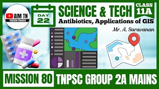 Science amp Tech  Class  11A  Science amp Tech  Antibiotics Applications of GIS  Mr A Saravanan [upl. by Aihsiyt]