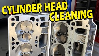 Cleaning Cylinder Heads the Easy Way [upl. by Ilrebmyk]