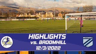 Highlights vs Broomhill Lowland League Cup [upl. by Rondon]