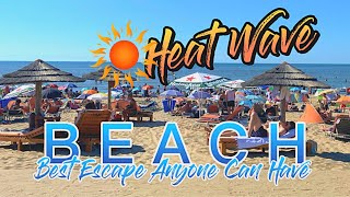 ☀️ KATWIJK AAN ZEE  Beach Walk Heat Wave in The Netherlands [upl. by Ignatius]