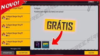 URGENTE NOVO CODIGUIN UNIVERSAL DE CALÇA ANGELICAL GRÁTIS QUE TODOS PODEM RESGATAR FREE FIRE [upl. by Duj215]