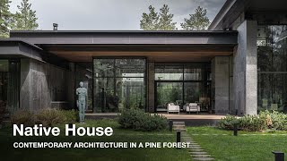 CONTEMPORARY FOREST HOUSE Native House [upl. by Eeliak]