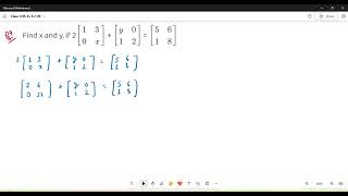 Class 12th Ex 32 q9 Maths  Chapter3 Matrices  by Ruchi [upl. by Ayal]