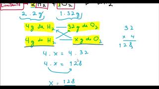 Reagende em Excesso e Reagente Limitante Estequiometria [upl. by Atiekram9]