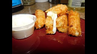 Keto Appetizer Mozzarella Sticks [upl. by Halyhs607]