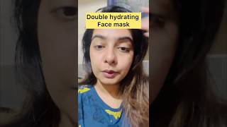 Double hydrating face mask facemaskforclearskin hydration [upl. by Aicia520]