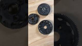 Spur gear Vs Pinion gear rccar cars [upl. by Arihas]