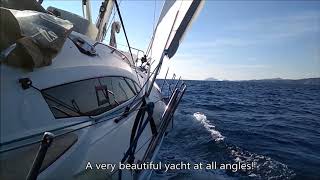 Elan 444 Impression  High Performance Yacht for charter in Greece [upl. by Anastasia]