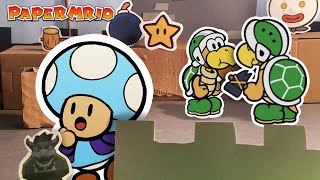 Helping Hammers  Paper Mario StopMotion [upl. by Akived]