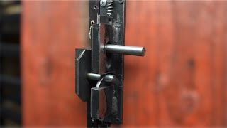 new ideas for making door latches automatic locking [upl. by Augusto]