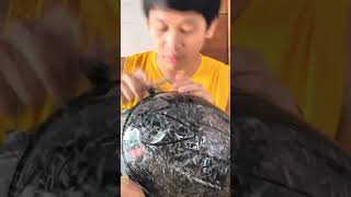 Spyder Helmet Change Color to FORGED CARBON LOOK  Hydrographics  Hydro Dipping  Hydro Dip [upl. by Yelrac]