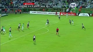 Atlético Nacional 1  0 Atlético Mineiro Copa Libertadores 2014 [upl. by Nerual]