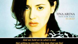 Tina Arena  Not For Sale Piano and lyricswmv [upl. by Zebadiah615]