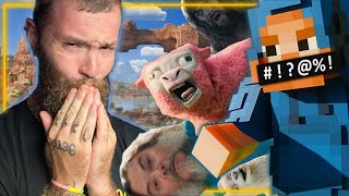 Reacting To CaseOh Reacting To The Minecraft Movie Release [upl. by Tatia154]