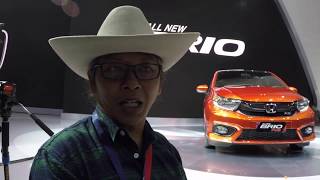 New Honda Brio 2018 Ubah Kaca Belakang  GIIAS 2018 [upl. by Yffub924]