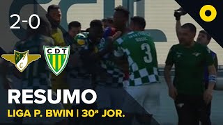 Resumo Moreirense 20 Tondela  Liga Portugal bwin  SPORT TV [upl. by Orabelle]