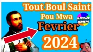 tout boul saint mois Fevrier 2024 krazebanknumero [upl. by Teragram]