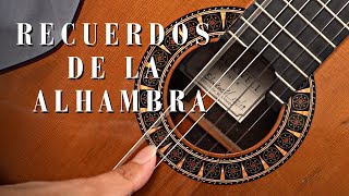 Tárrega Recuerdos de la Alhambra Tariq Harb guitar [upl. by Rie]