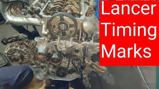 How to Set Engine Timing Mitsubishi Lancer [upl. by Reffineg]