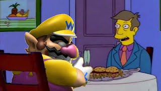 Steamed Hams but Wario dies at an unforgettable luncheon  animated remaster [upl. by Reemas938]