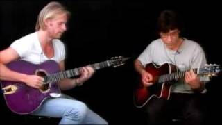 Jazz Guitar Lessons  Gypsy Duets  Andreas Oberg amp Frank Vignola  Minor Swing [upl. by Novak]