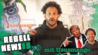 AttentataufTrumpGEWINNSPIEL  Rebell News 15 mit Ususmango [upl. by Yelknirb]