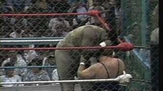 WWC Mighty Igor vs Kareem Mohammed 1987 [upl. by Hobbie]