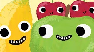 Friendly Fruits Find The Alphabet Letters A B and C – Fun Story World™ [upl. by Pulchia]