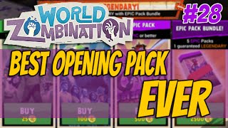 World Zombination  NEW PATCH 32 EPIC OPENING PACKS  Infected Part 28 [upl. by Asseret]