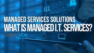 Managed Services Solutions  What is Managed IT Services [upl. by Andersen116]