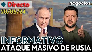 INFORMATIVO Rusia ataca infraestructura energética de Ucrania Bielorrusia alerta y EEUU advierte [upl. by Oibirot]